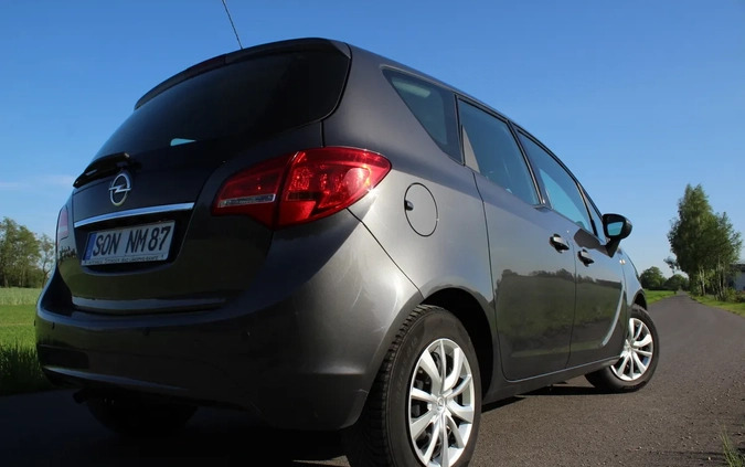 Opel Meriva cena 22900 przebieg: 134675, rok produkcji 2010 z Łęczyca małe 667